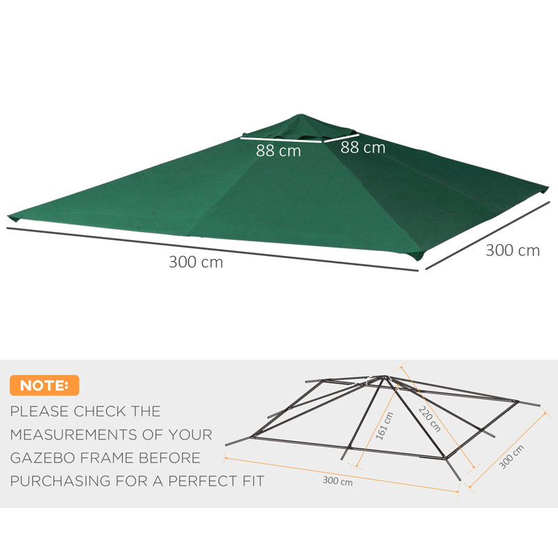 Replacement Canopy, Green
