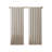 Eclipse Duke Linen Curtain Absolute Zero Blackout Curtain, 50 Inch x 84 Inch, Thermal Curtain, Insulated, Blackout Curtain for Bedroom or Living Room Curtain, 1 Panel, Natural-125359612-125359616