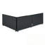 Full Size Velvet Alianna with Two Drawers and Armrests-1046077303