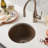 Olivos NativeStone Concrete 16" Round Dual Mount Bar Sink-37737132