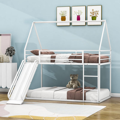 Nermal Kids Twin Over Twin Bunk Bed