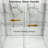 60'' W x 76'' H Door Sliding Frameless Shower Door with 3/8-in (10mm)Tempered Glass-97209561