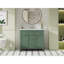 Ensemble de meuble-lavabo 36 po avec lavabo en céramique 36 po, meuble-lavabo simple autoportant moderne avec 4 tiroirs et 2 armoires, meuble de rangement pour la salle de bain, ensemble de meuble-lavabo