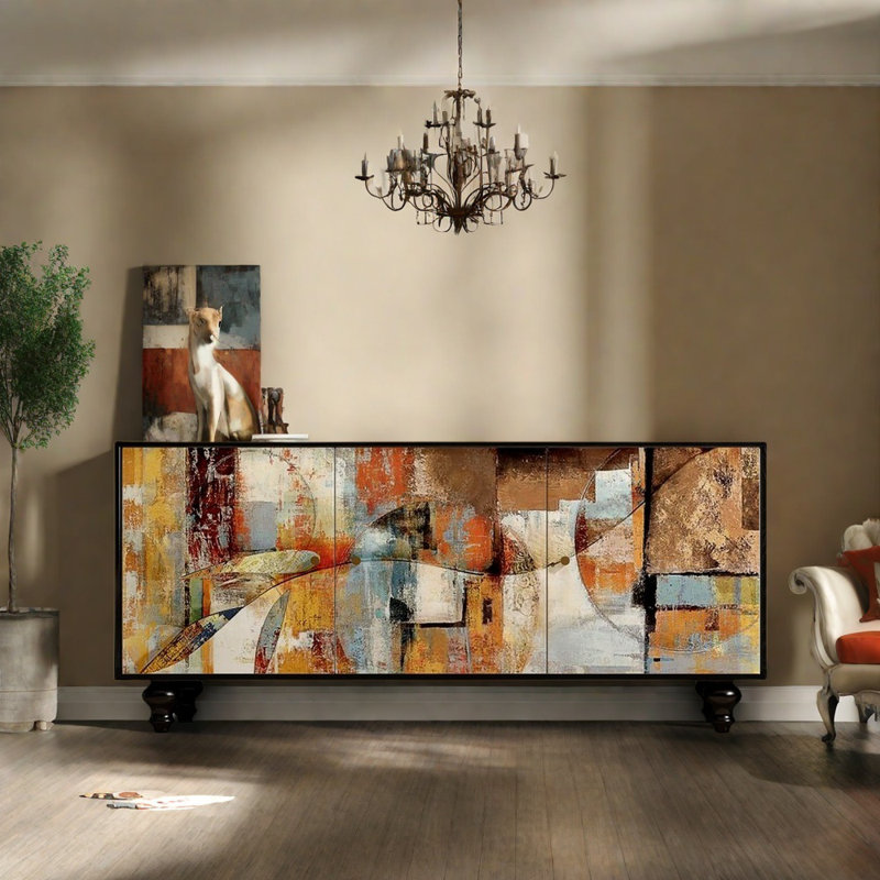 Buffet multifonctionnel et luxueux
