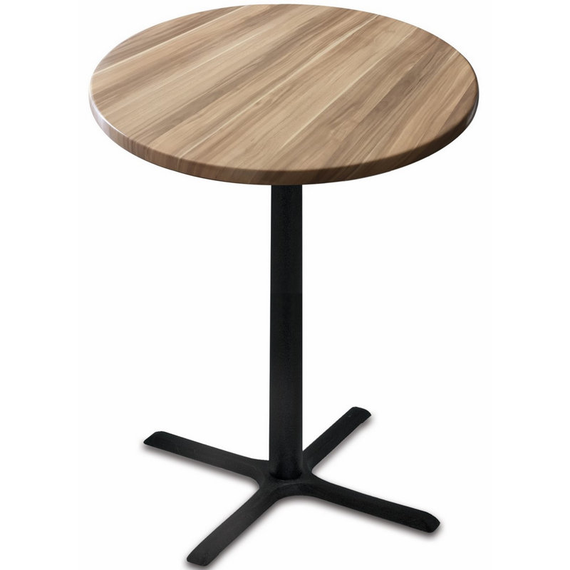 Tabouret de bar Holland, hauteur de 42 po, intérieur / extérieur, L 30 po x l 30 po, Bois de frêne blanc