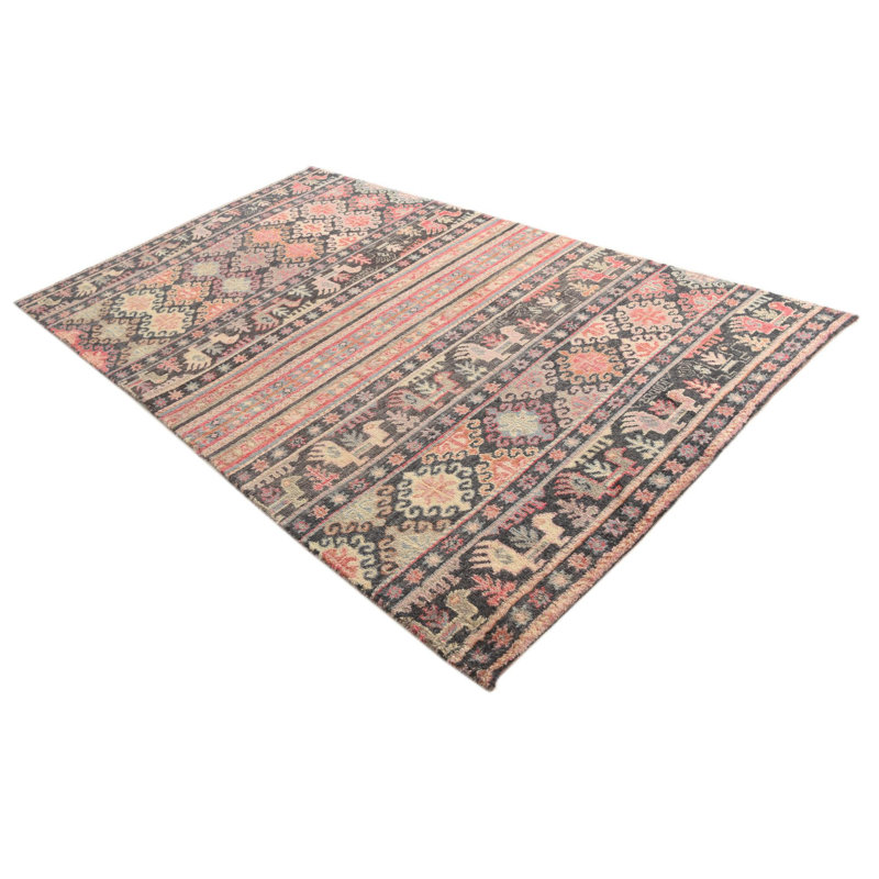 Tapis noir Johnston