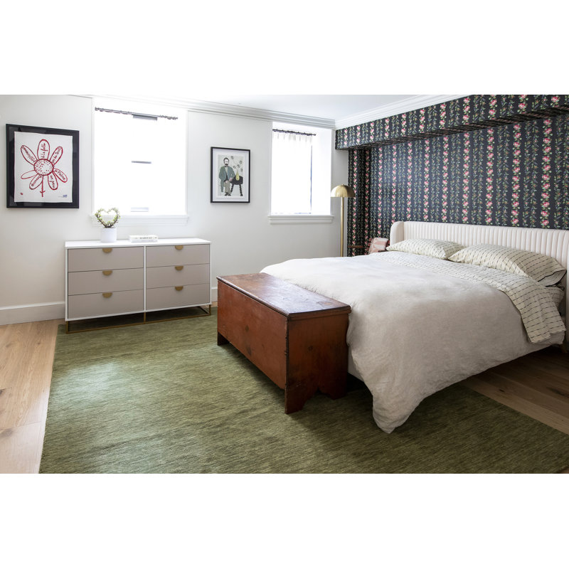 Althena Hand-Loomed Wool Area Rug, Rectangle 9' x 12'