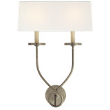 Chapman & Myers Symmetric Twist Double Sconce