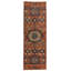 Chemin de table tribal turc rouge et multicolore-109327649