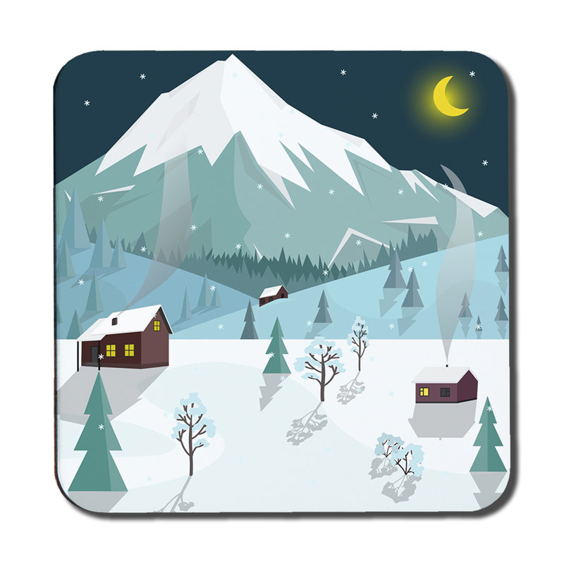 Square 6 Piece Coaster Set