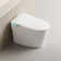 Smart Toilet With Voice Control And Bubble Shield, Heated Bidet Seat, Smart Toilet With Bidet Built
