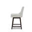 Tabouret de bar pivotant Zahara Neri-107095828
