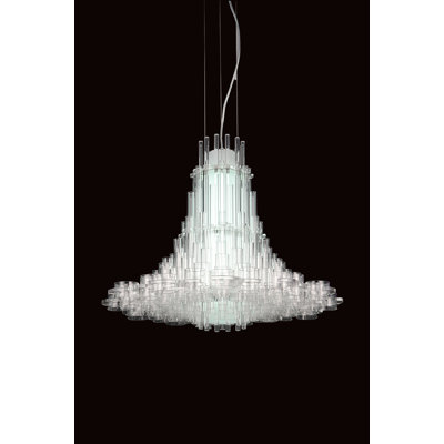 Luminaire suspendu en grappe à 20 lumières