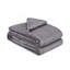 Couverture lourde lestée 80 x 87 po 100% coton