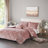 Twin/Twin XL Velvet Comforter Set With Throw Pillow-119237248-119237252