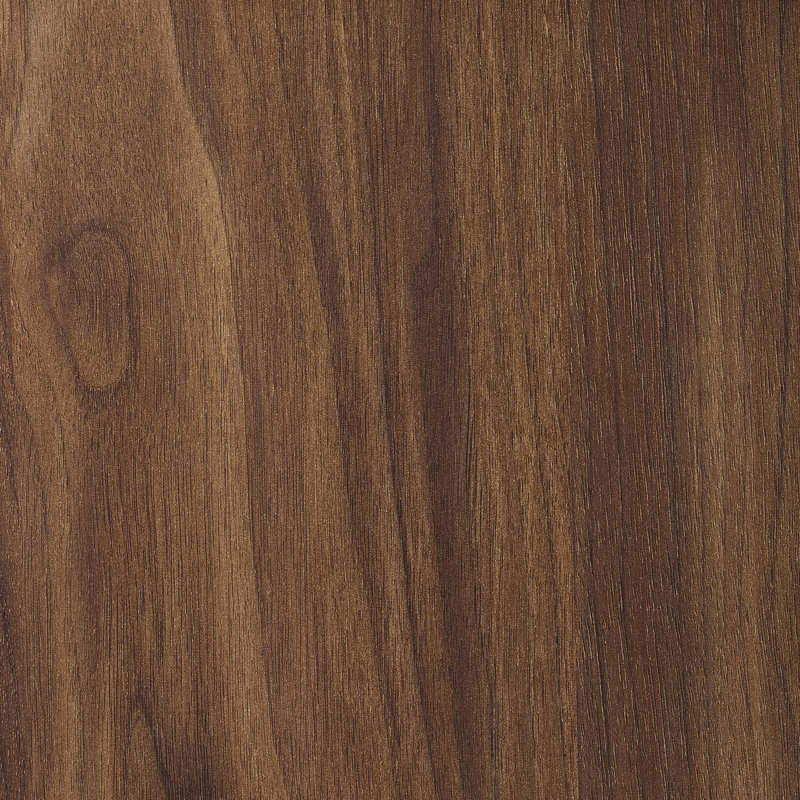 Walnut Grain Laminate Mid-Century Modern End Table Nightstand
