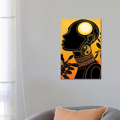 Energy 1 Piece Wrapped Canvas Wall Art