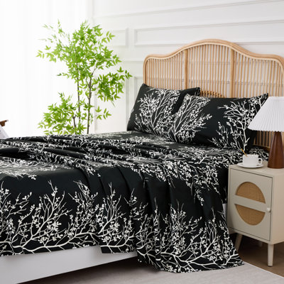 Ensemble de draps en microfibre Foliage