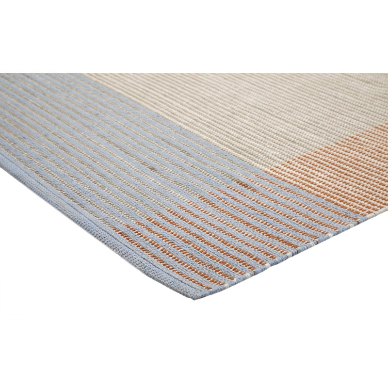 Wainscott Rug Flatweave Cotton Indoor Rug, Rectangle 5' x 8'