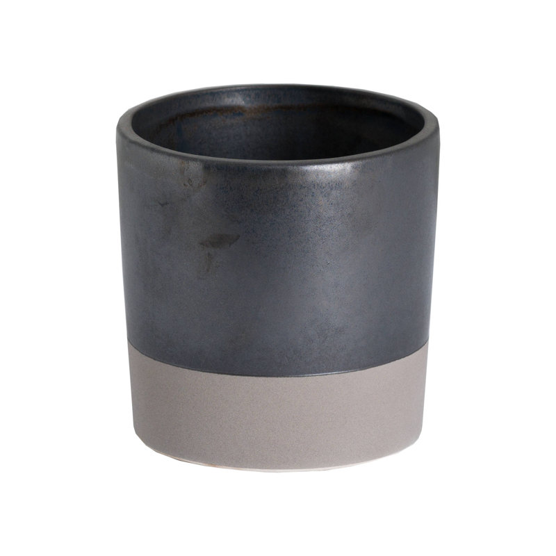 Clarksdale Ceramic Pot Planter, 12cm H x 11cm W x 11cm D
