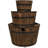 Wood Weather Resistant Floor Fountain