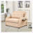 3-in-1 Convertible 41.5'' Sleeper Sofa Chair-1527220189