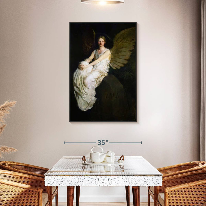 Stevenson Memorial 1903, 31 po x 46 po, Cadre flottant noir