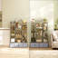 124cm H x 80cm W Particle Board Bookcase-912594634