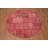 Distressed Modern Patchwork Round Area Rug 5x5