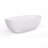 71 Inch Freestanding Solid Surface Soaking Bathtub
