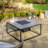 Himanshu Round Douglas Fir Wood Propane Smokeless Fire Pit Table with Hidden Fuel Tank-362575183