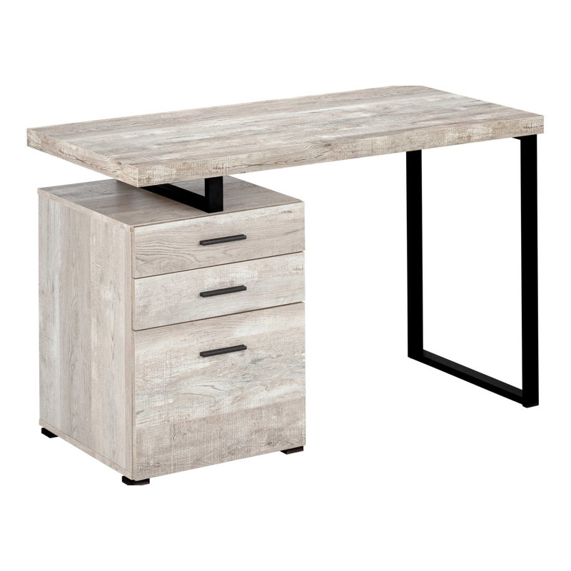 Bureau d'ordinateur (sans les chaises de bureau), Taupe