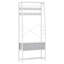 Hall Tree 80cm Wide with Bench and Shoe Storage-479668220