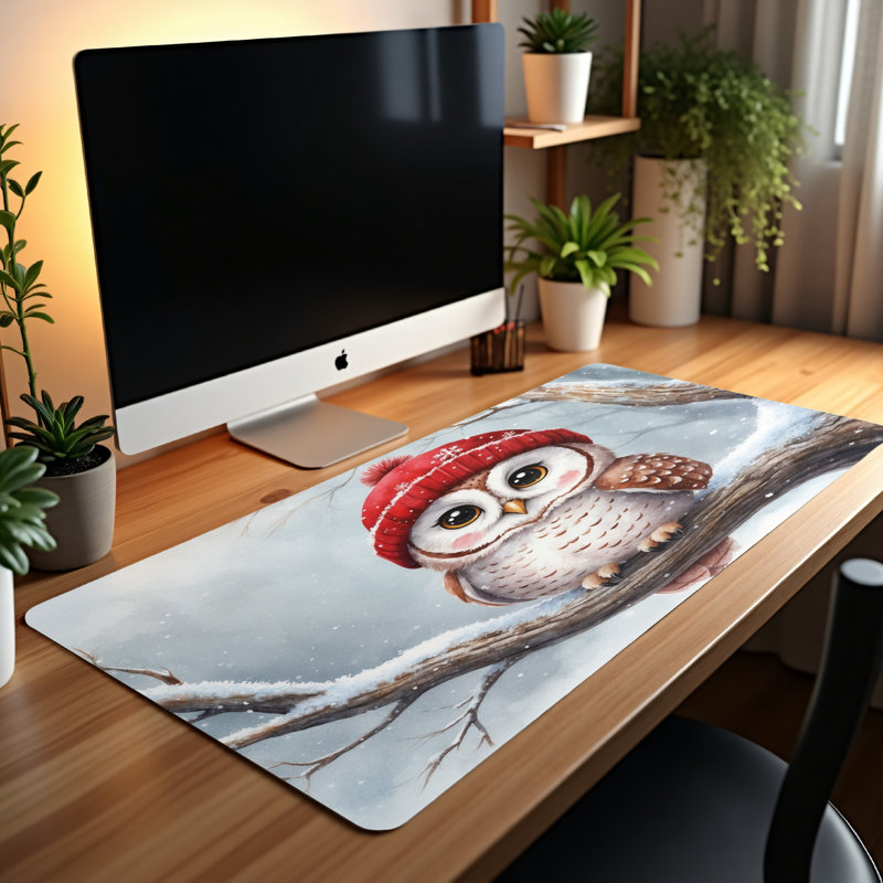 Polyester Desk Pad, 31.5x15.5