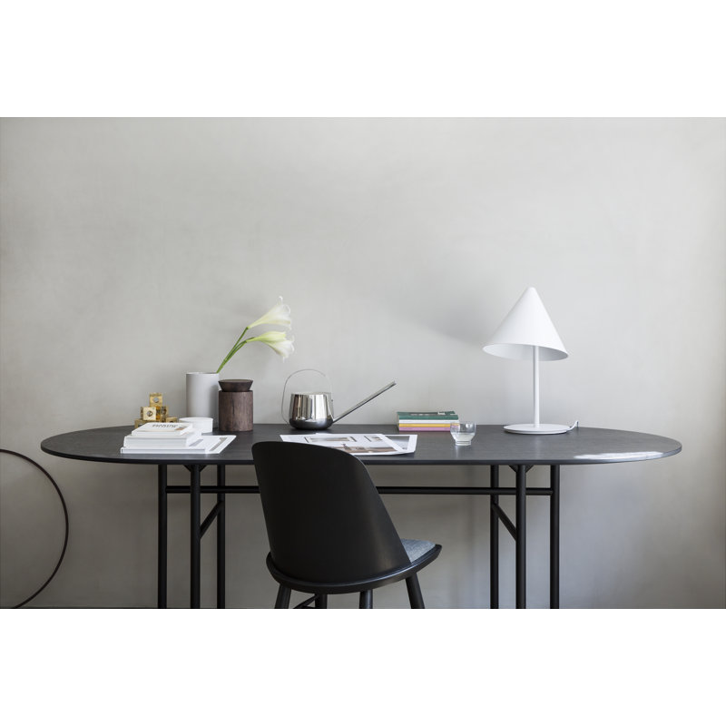 Snaregade Dining Table, 37.4" W x 82.7 L, Black Oak