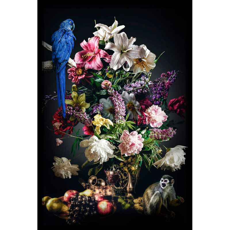 The Still Life Collection III - Print on Plastic / Acrylic, 180cm H x 120cm W x 10cm D, Black Frame