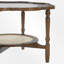 Table basse à plateau avec tablette