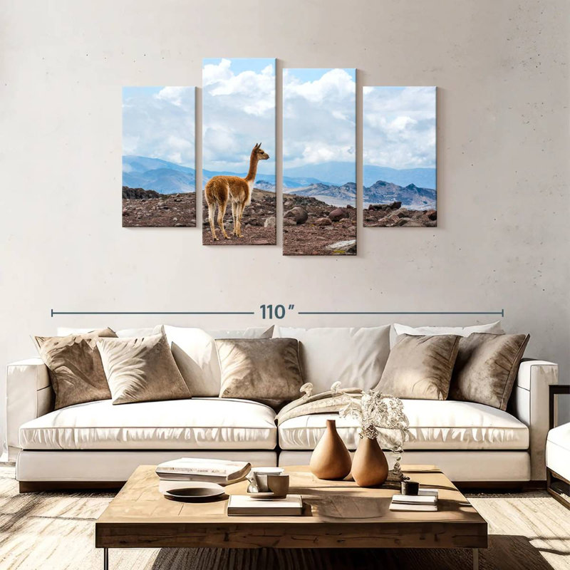 Brampt Vicuna, 48" H x 75" W