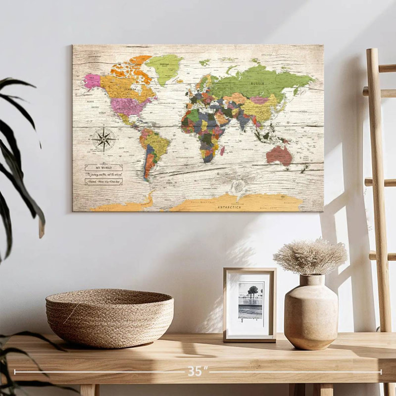My World, punaise Alvertia I, H 16 po x l 24 po