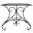 Newton St Loe Iron Top End Table-101645040