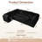 L-Shaped Sectional Plush Corduroy Section Sofa Combination, 9 Seats, With Ottoman, Random Combination-277701569