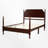 Wood Platform Bed Four Poster Bed-647872041-647872047