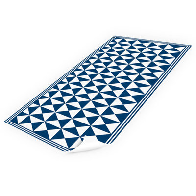 Neve Non-Slip Geometric Indoor Doormat