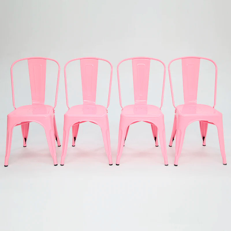 Ineisha Dining Chair, Light Pink
