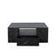 Table basse haute DEL 14,57 po, tables basses modernes pour le salon, table basse avec rangement, petite table basse, table centrale en bois avec 2 tiroirs et tablette latérale ouverte