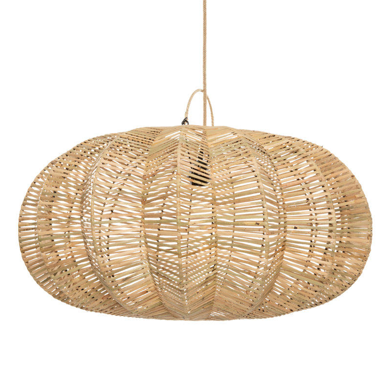 45cm H Rattan Novelty Lamp Shade ( Uno ) in Natural