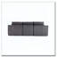 Canapé modulaire modulaire en forme de L Modern-1152774001