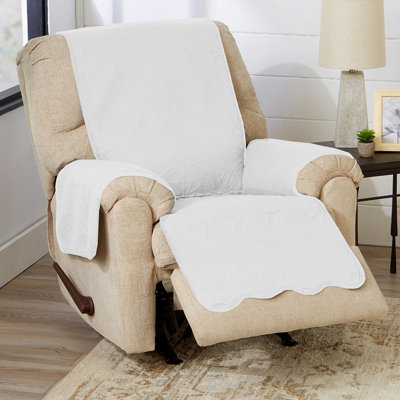 Medallion Reversible Recliner Pet Furniture Protector Slipcover