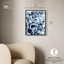 Art mural abstrait noir et blanc Dash Dash-104334039-104334042