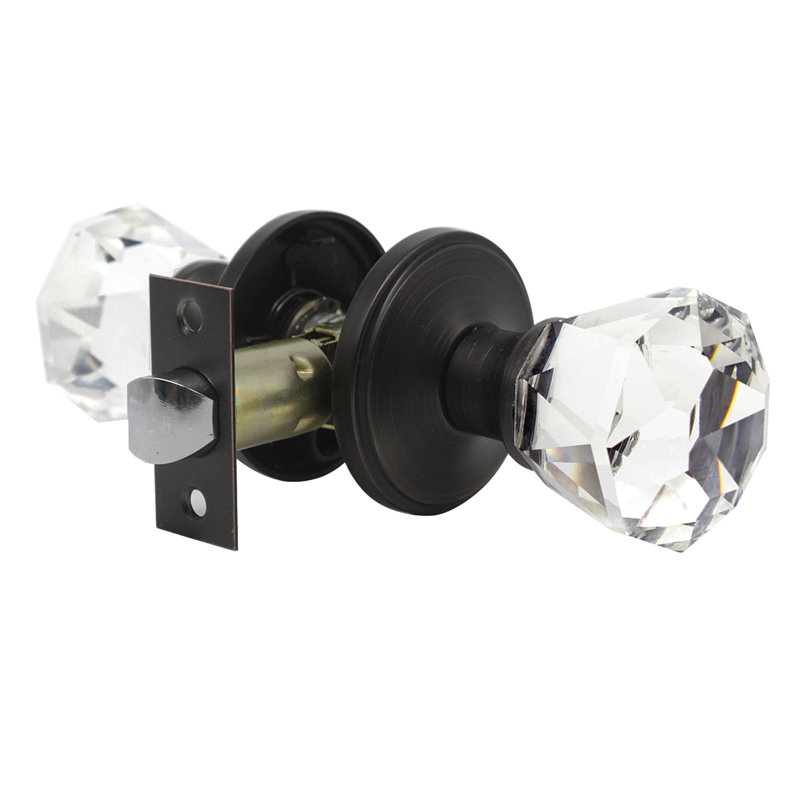 Door Knob, Oil Rubbed Bronze, Passage